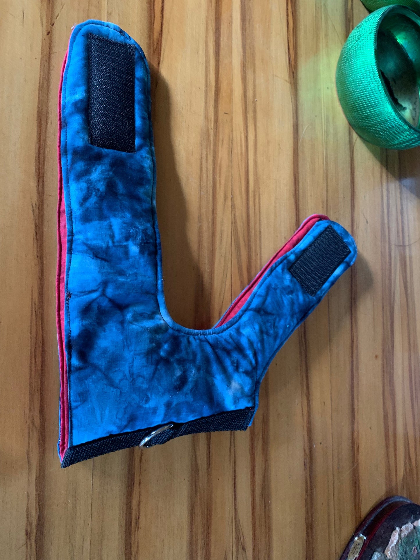 Blue Black Marble Pet Walking Vest Harness image 2