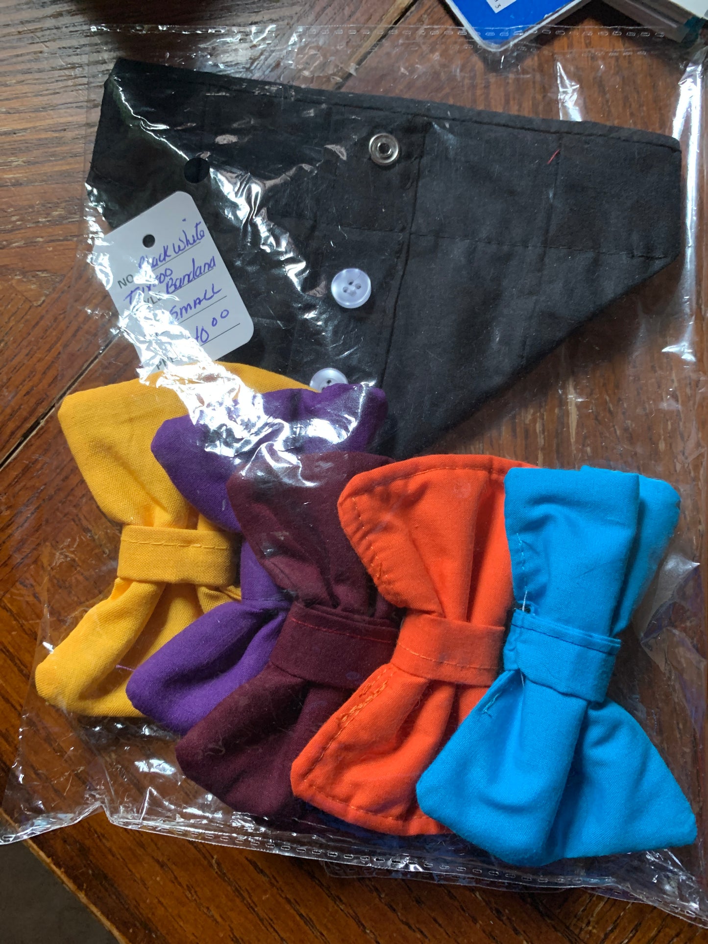 Pet Black Tuxedo Bandanas