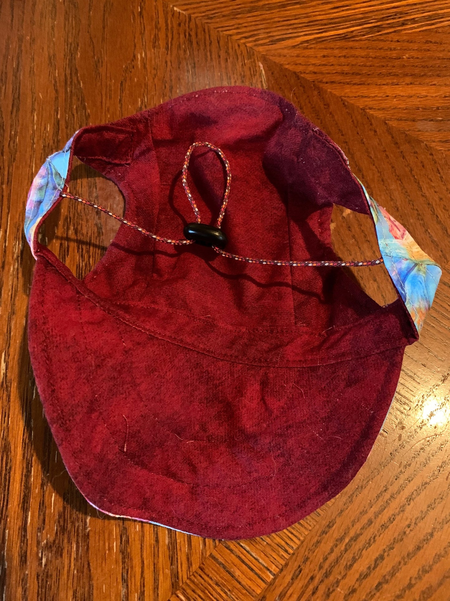 Seashells On Blue Pet Baseball Hat image 1