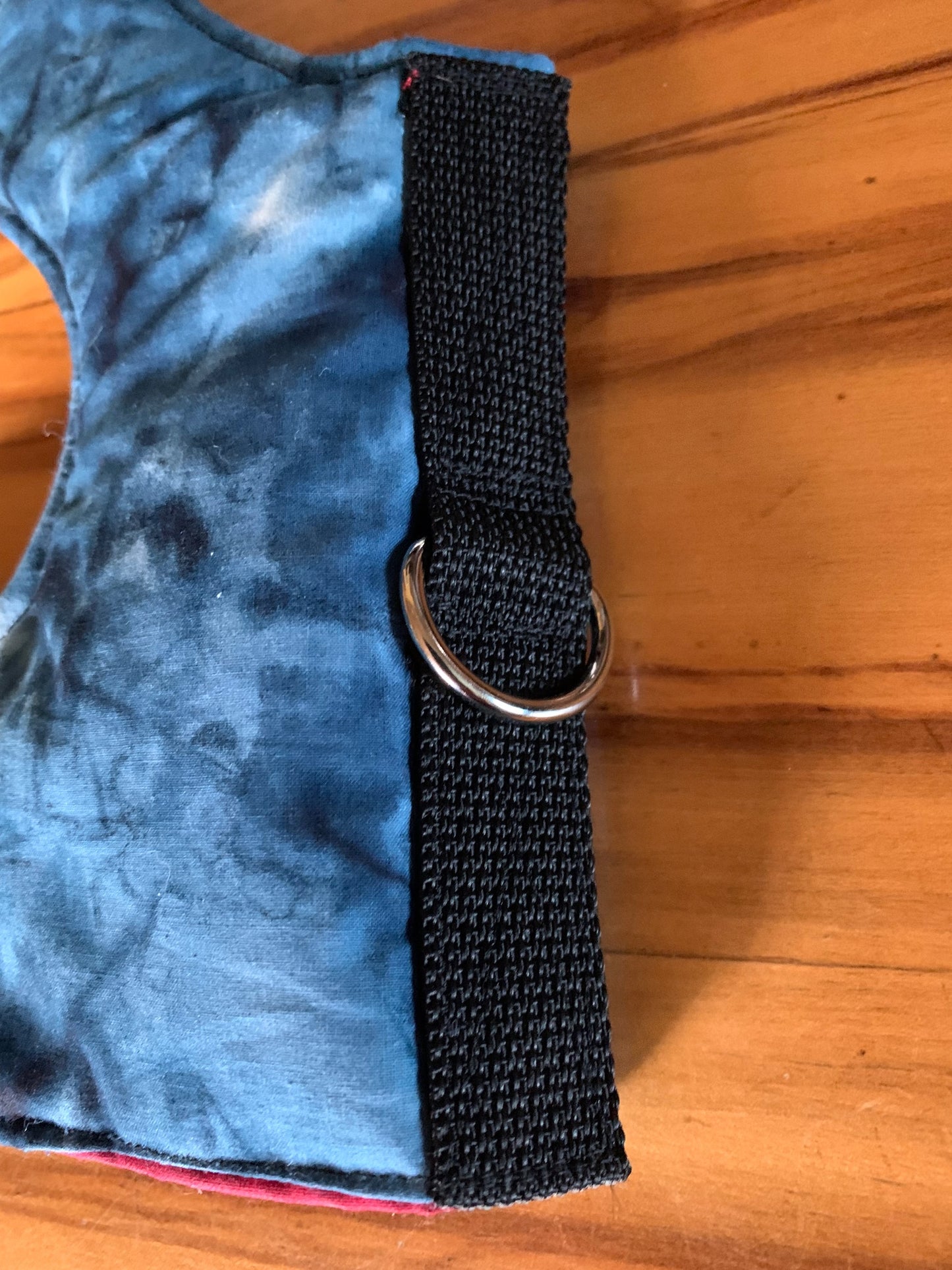 Blue Black Marble Pet Walking Vest Harness image 3