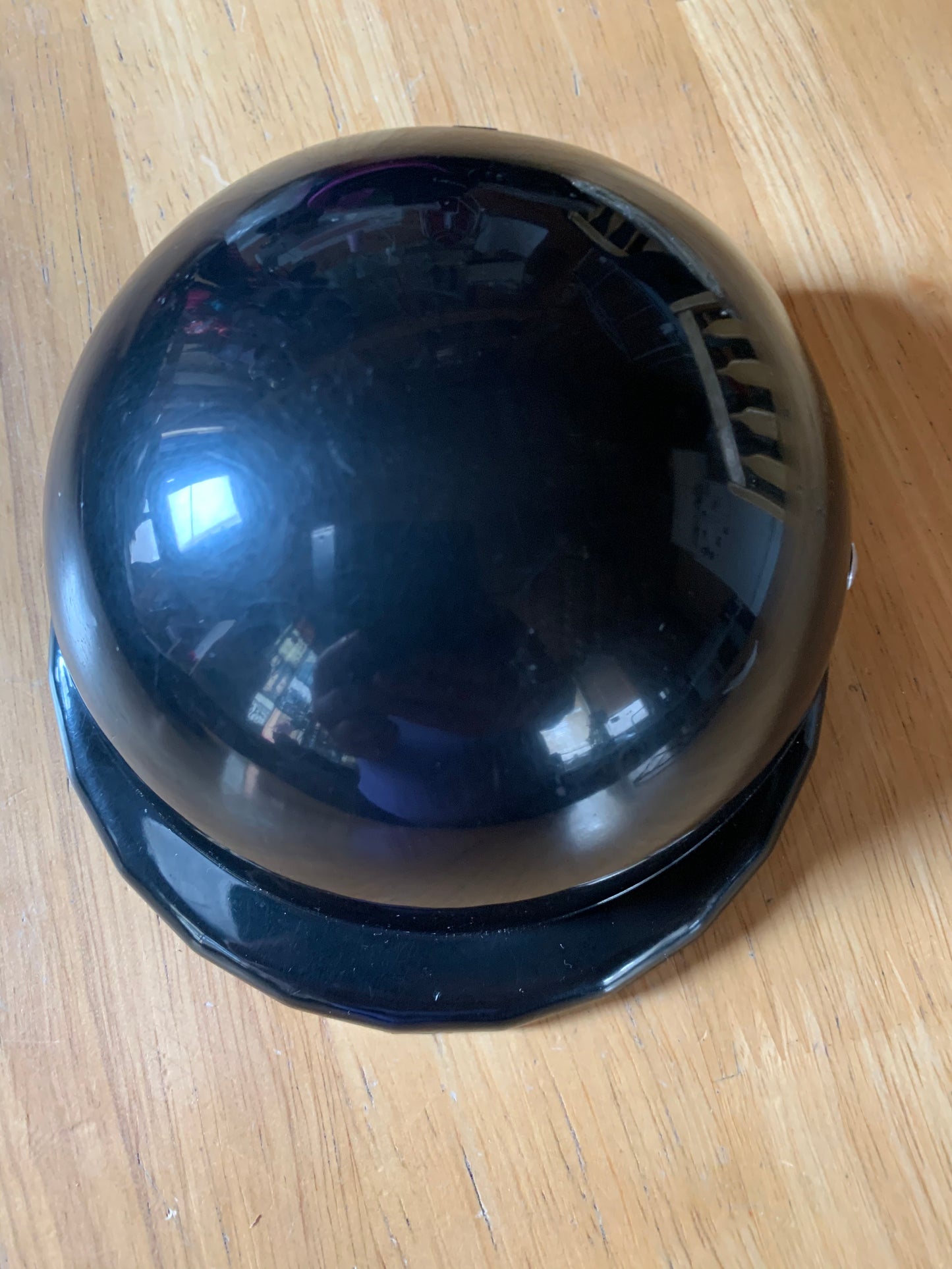 Black hard Hat Dog Helmet image 1