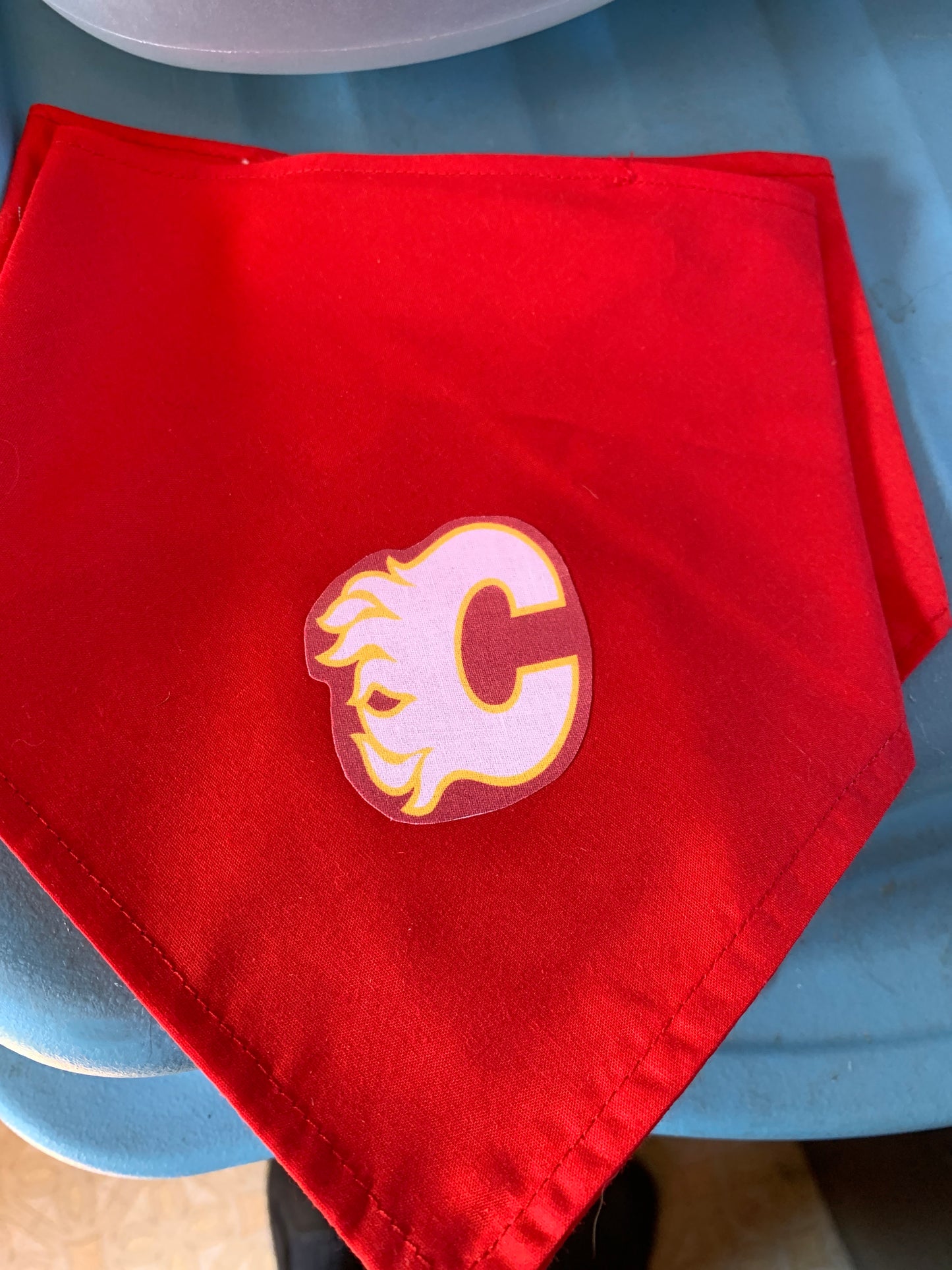 Calgary Flames Pet Bandana