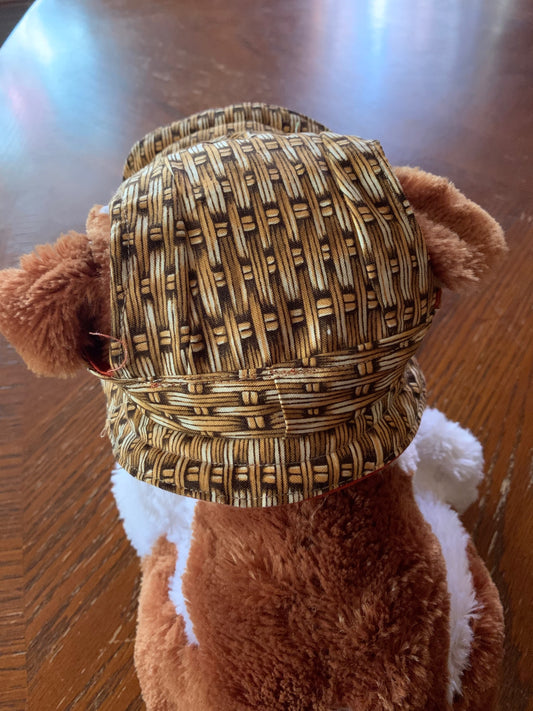 Basket Weave Pet Bucket Hat image 2