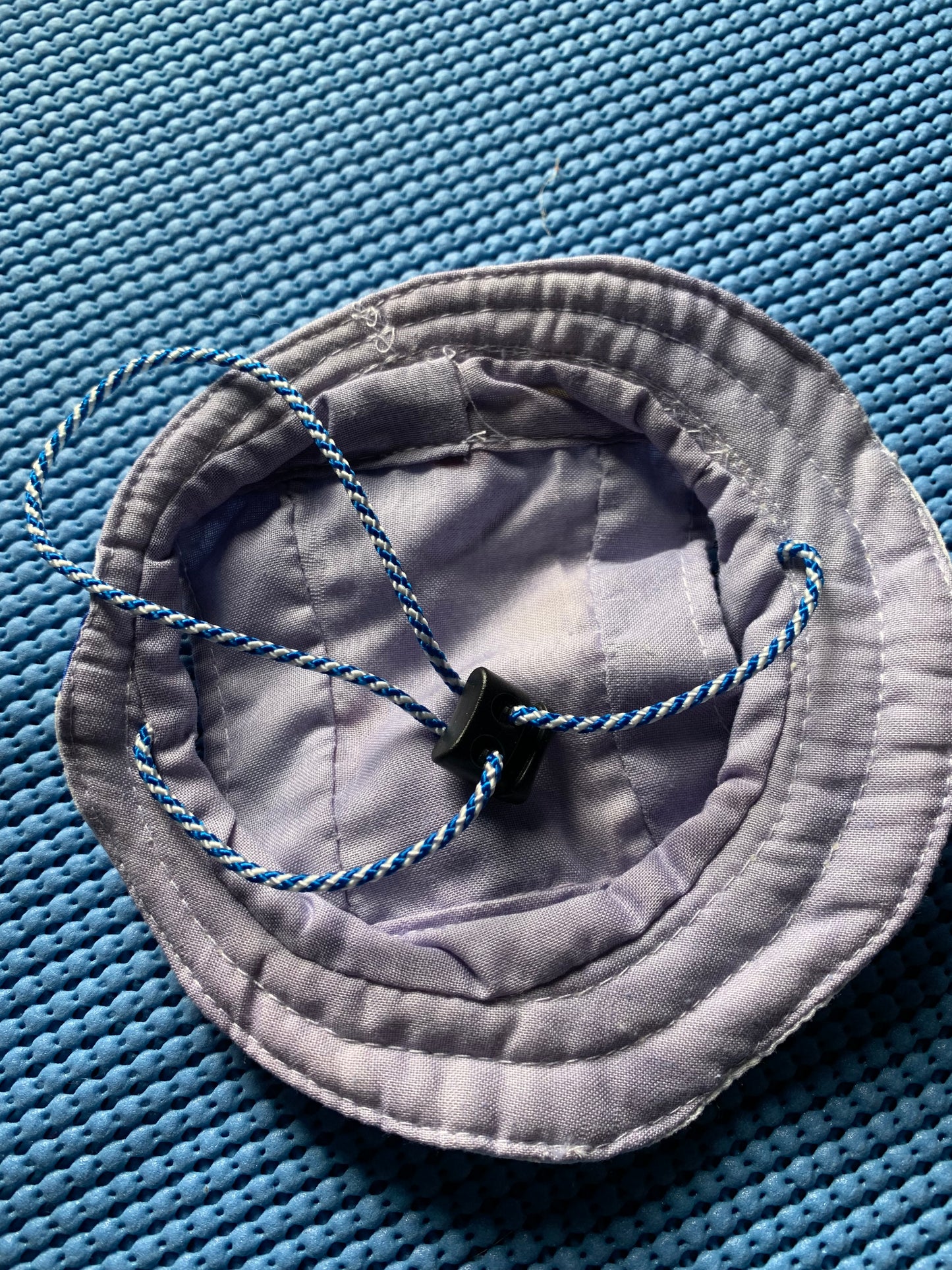 Multi Colored Dots On White Pet Bucket Hat image 3