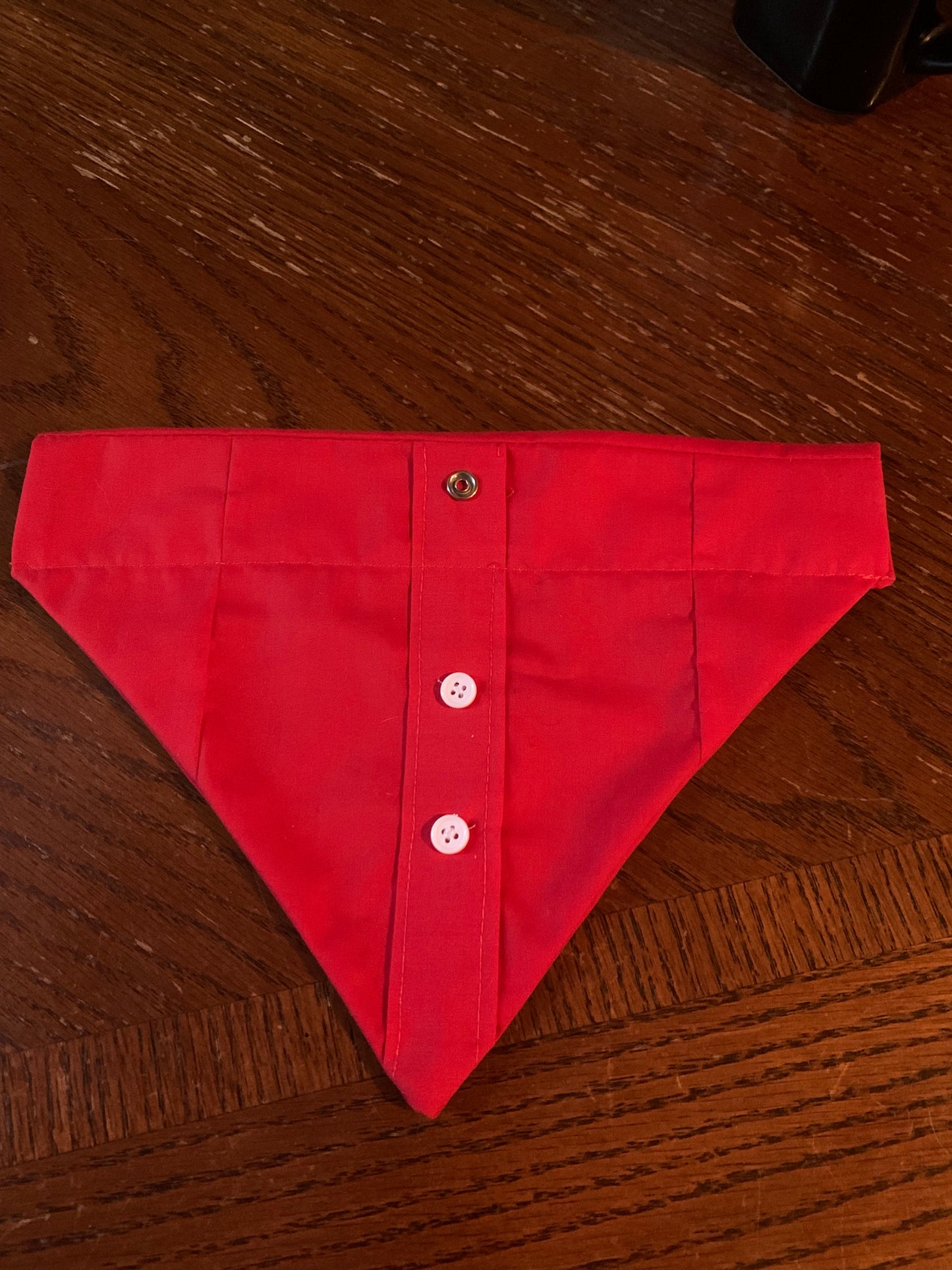 Pet Red Tuxedo Bandanas