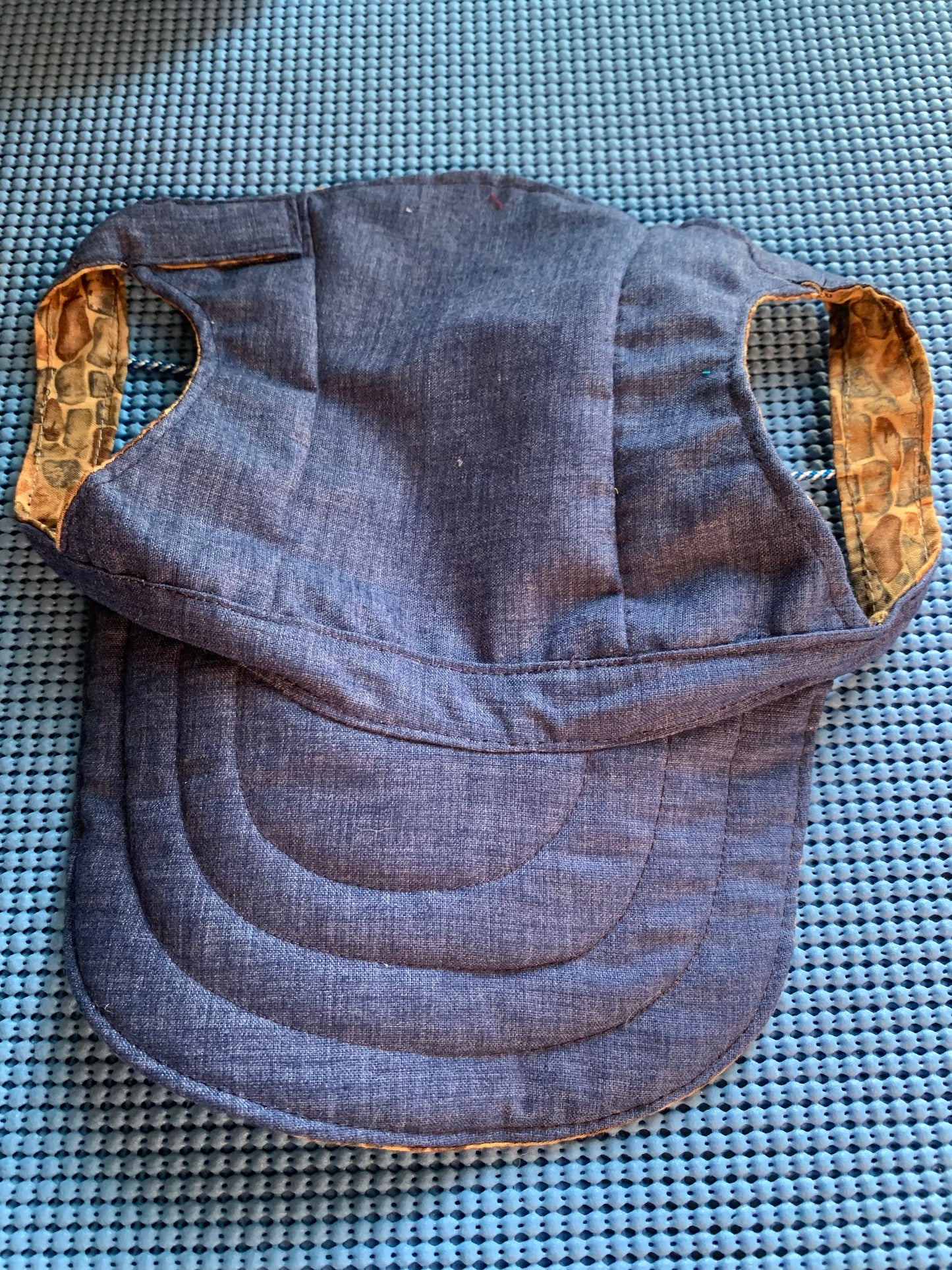 Blue Denim Pet Baseball Hat image 0