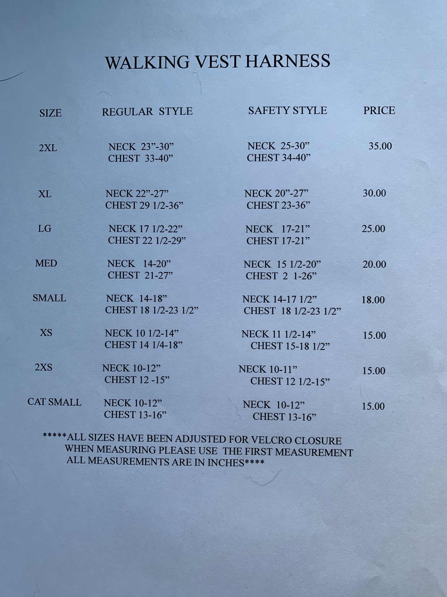 Speckled grey pet walking vest harness