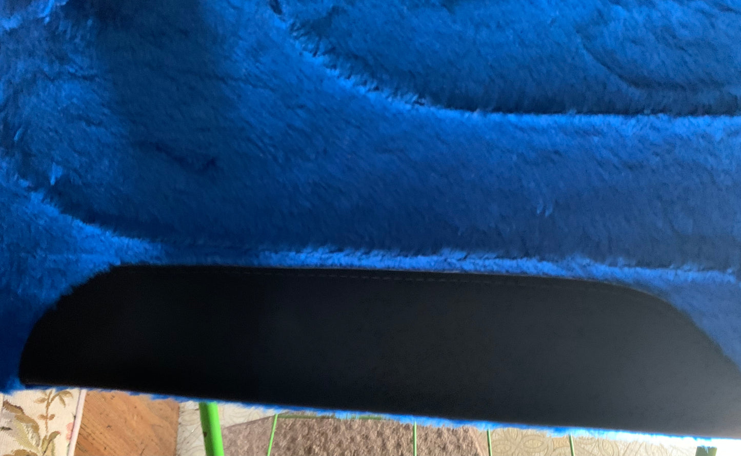 Blue Fleece Western Horse Saddle Pad image 2