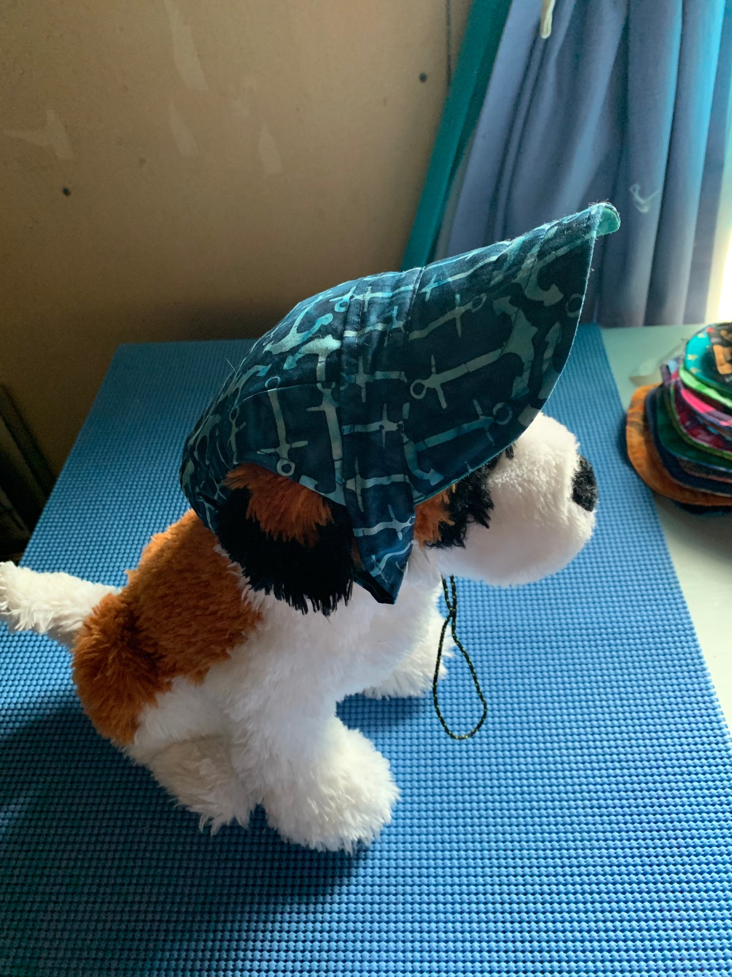 Anchors On Blue Pet Baseball Hats image 1