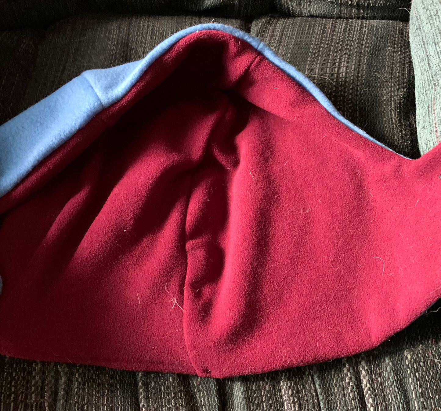 Blue Fleece Fall/Winter Pet Cap image 2