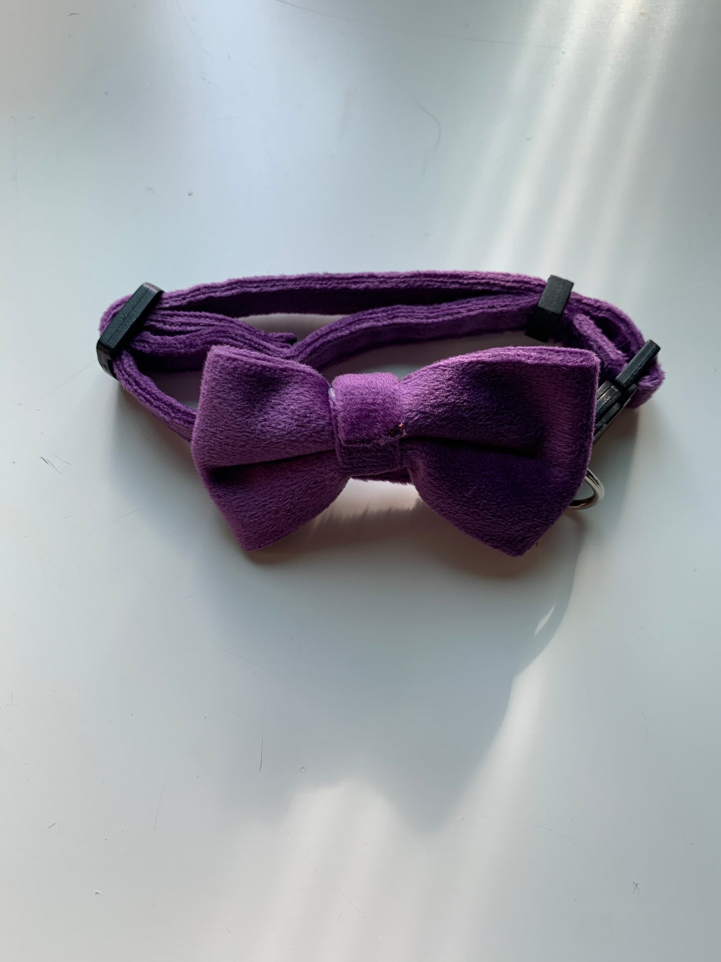 Velvet pet bow ties