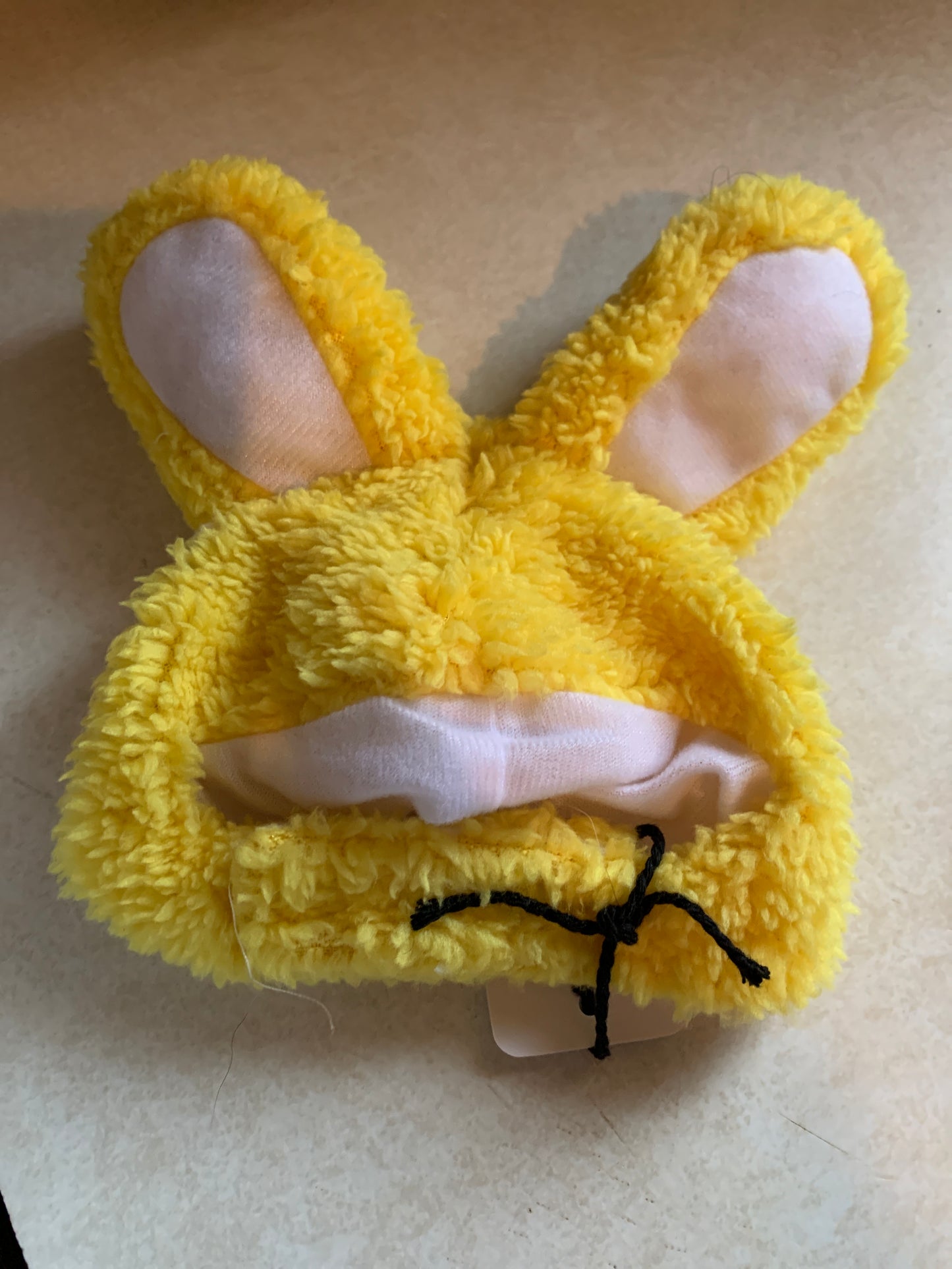 Bunny ears plush pet hat