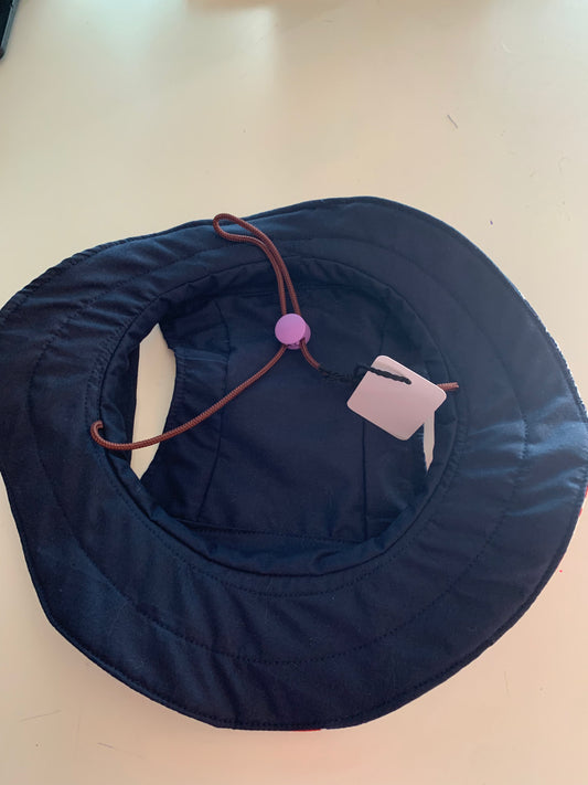 Blue and Red Pet Bucket Hat