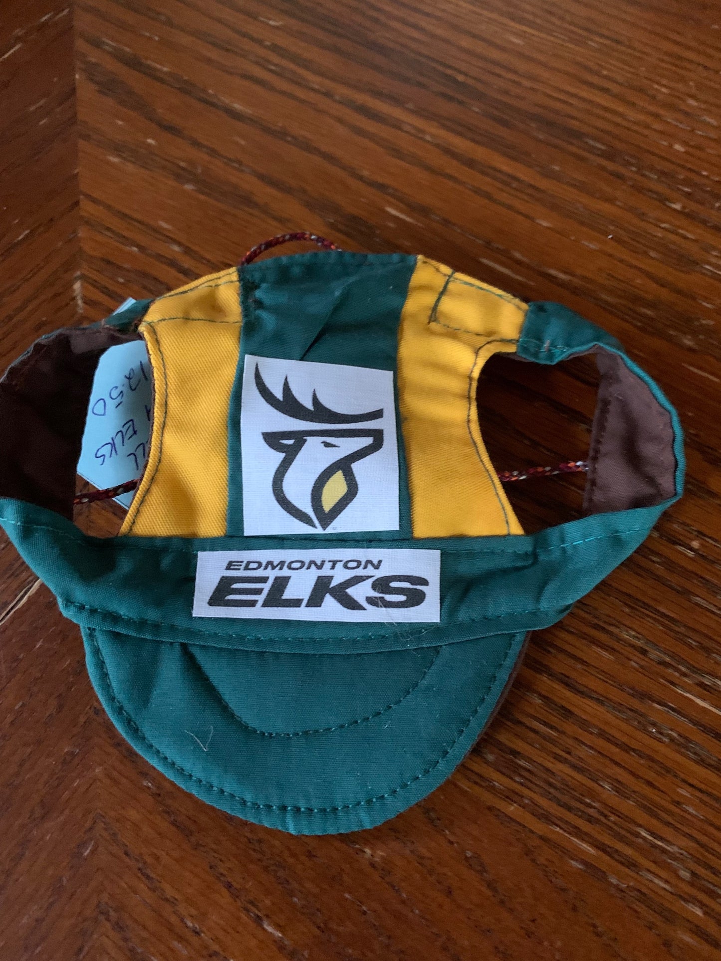 Edmonton Elks Pet Baseball Hat image 0