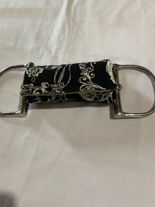 Black And White Skulls Horse Bit Warmer image 1