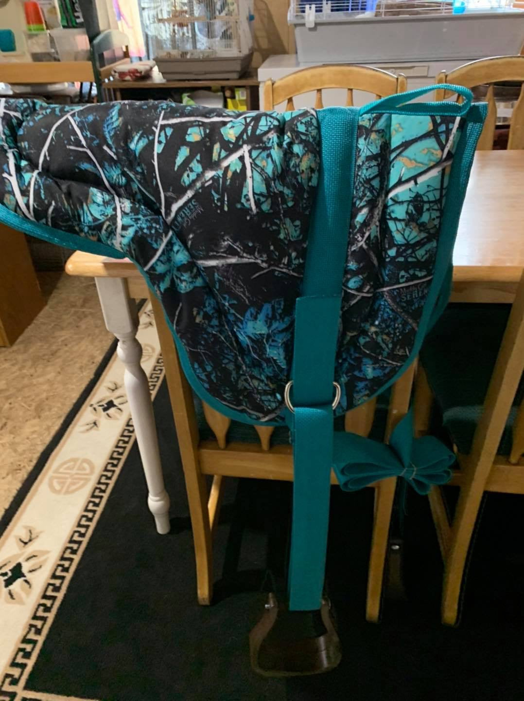 Serenity Camo  Horse Bareback Pad image 0