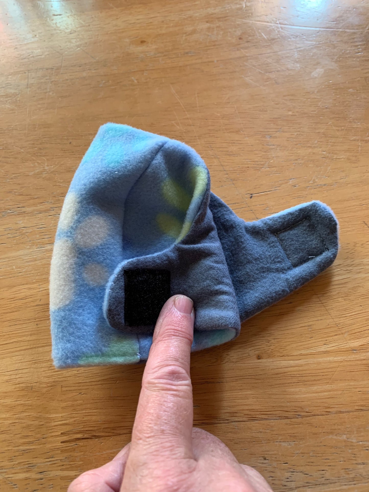 Fleece Paw Prints Pet Cap image 2