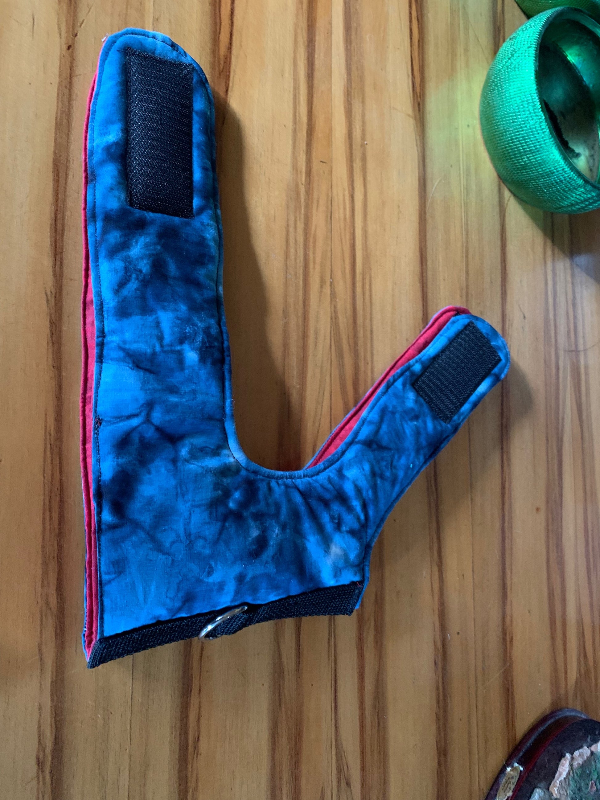 Blue Black Marble  Pet Walking Vest Harness image 2