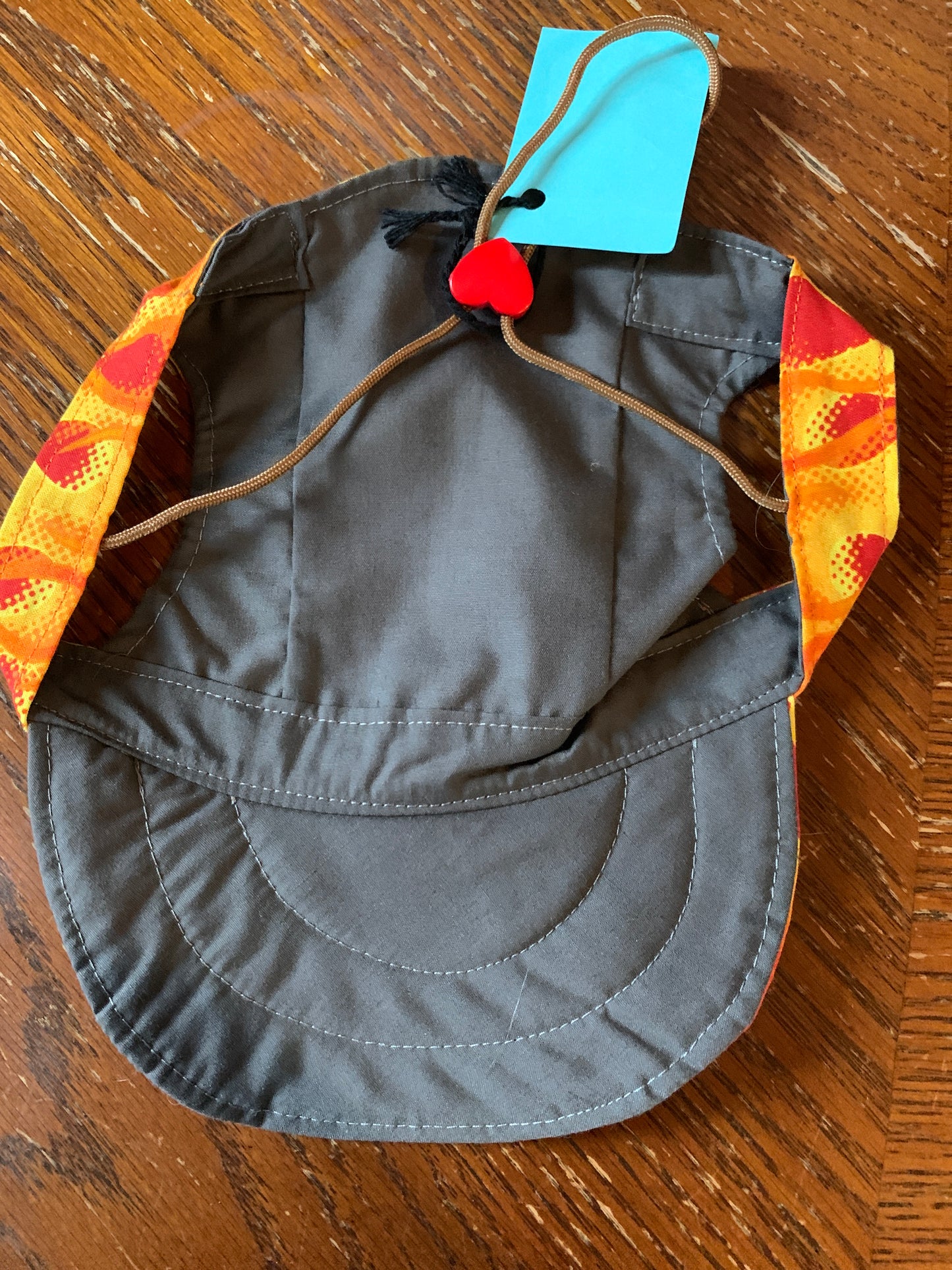 Flames pet baseball hat