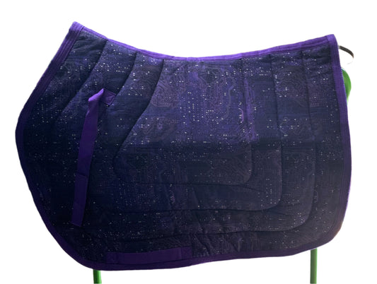 Silver Circuits English Horse AP Trail Pad image 0