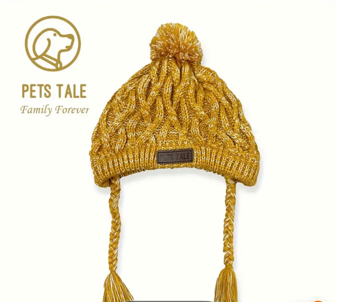 Gold Pet Toque