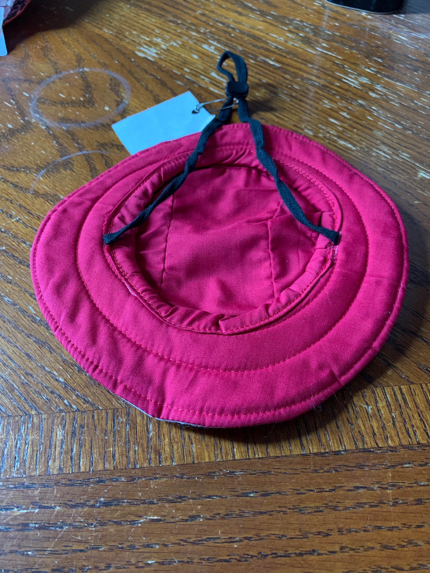 Red hearts pet hats