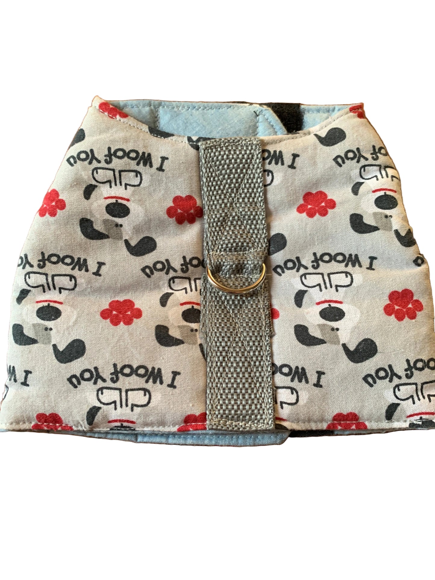 I woof you pet walking vest harness