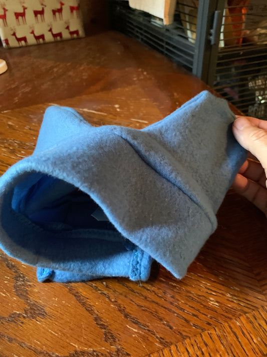 Light blue bulldog hat