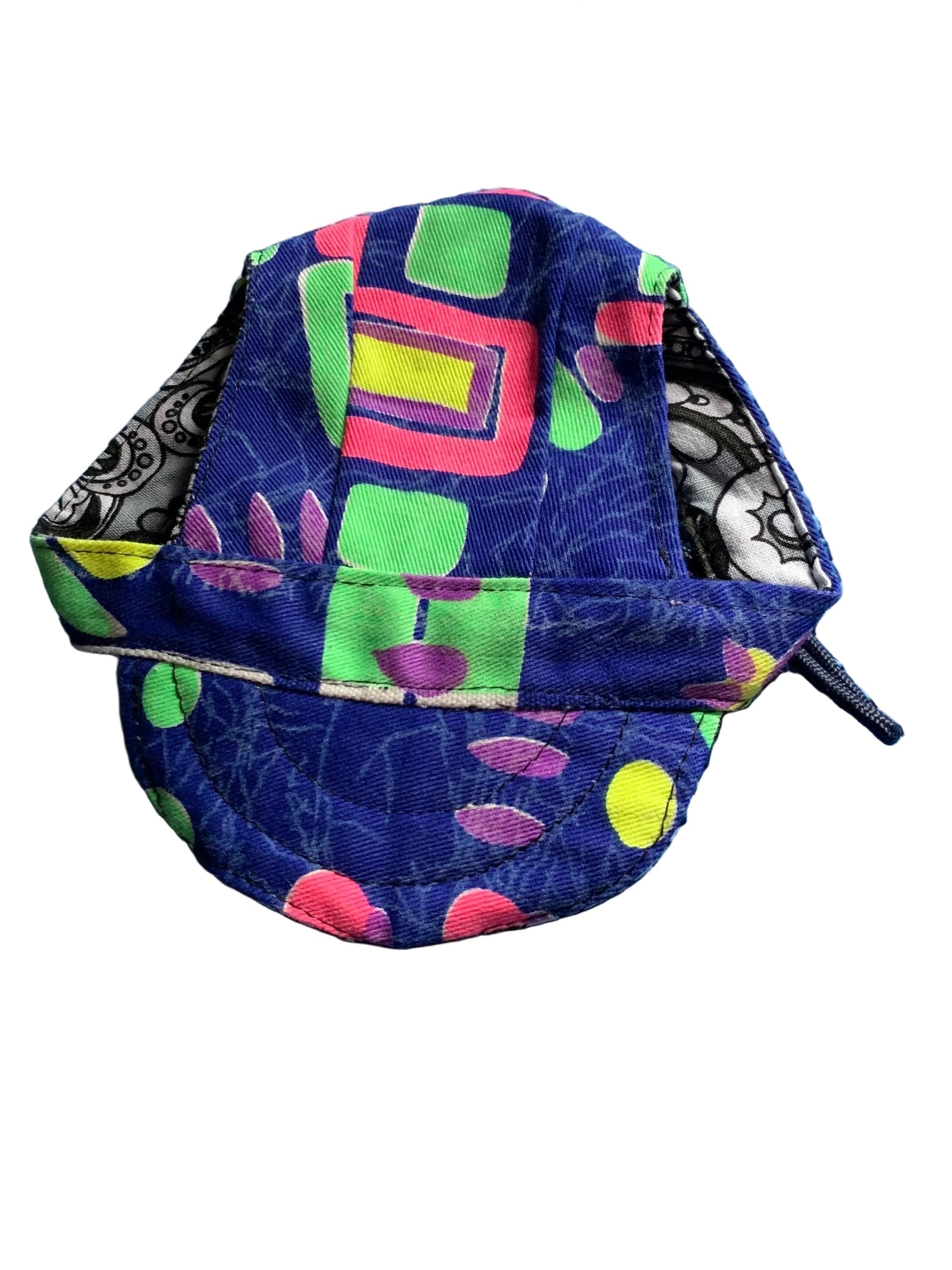 Blue Neon Baseball Pet Hat image 3