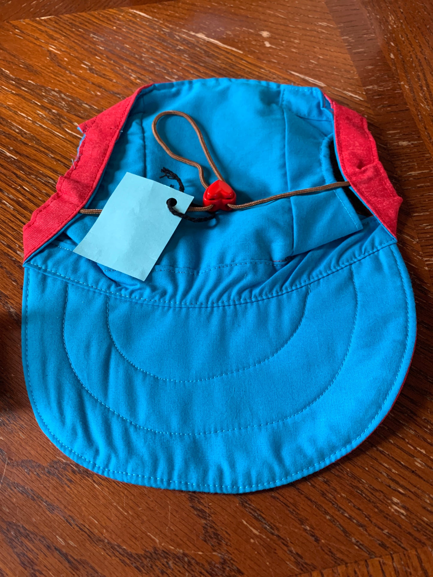 Red pet baseball hat