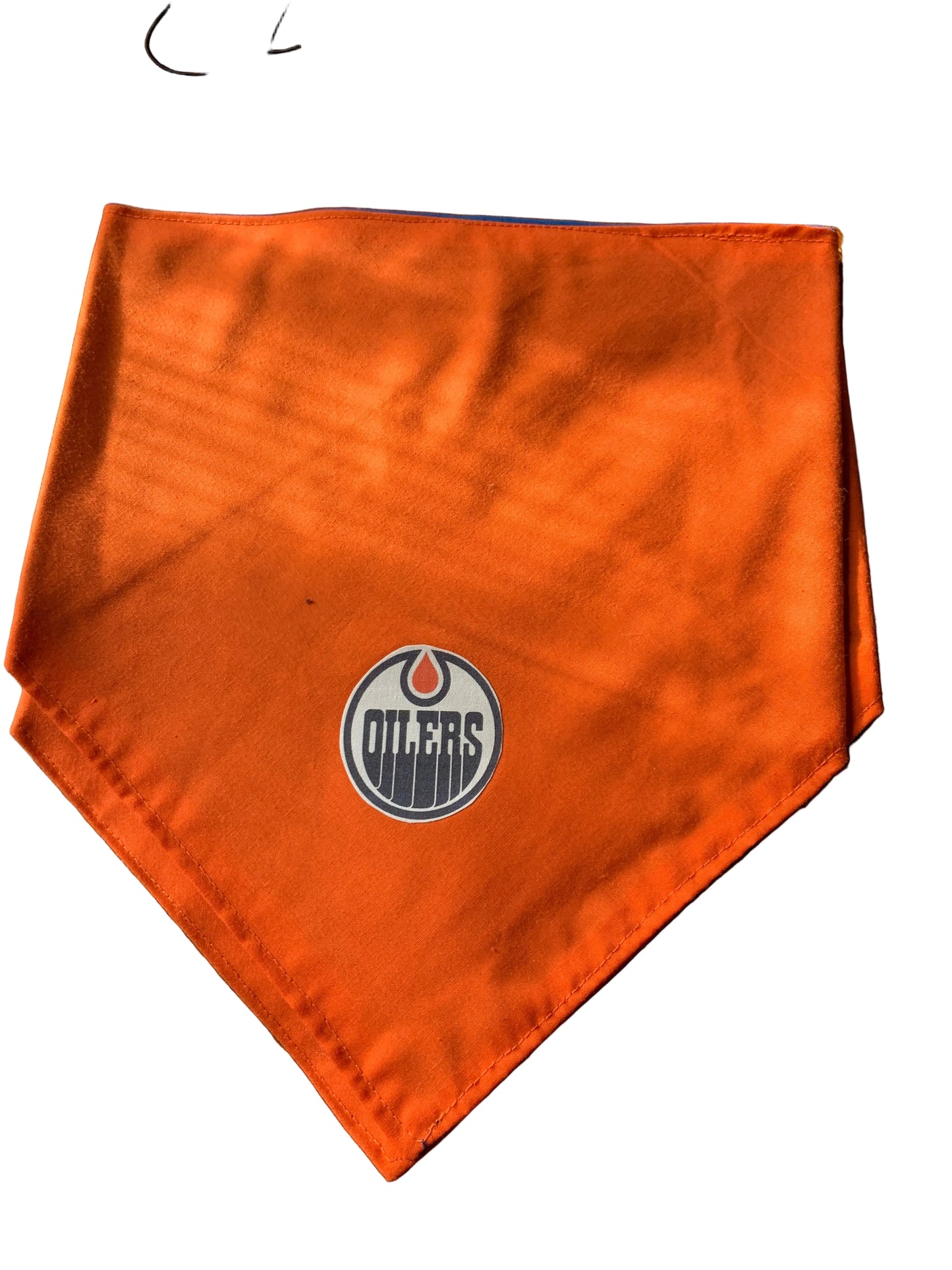 Oilers pet bandana