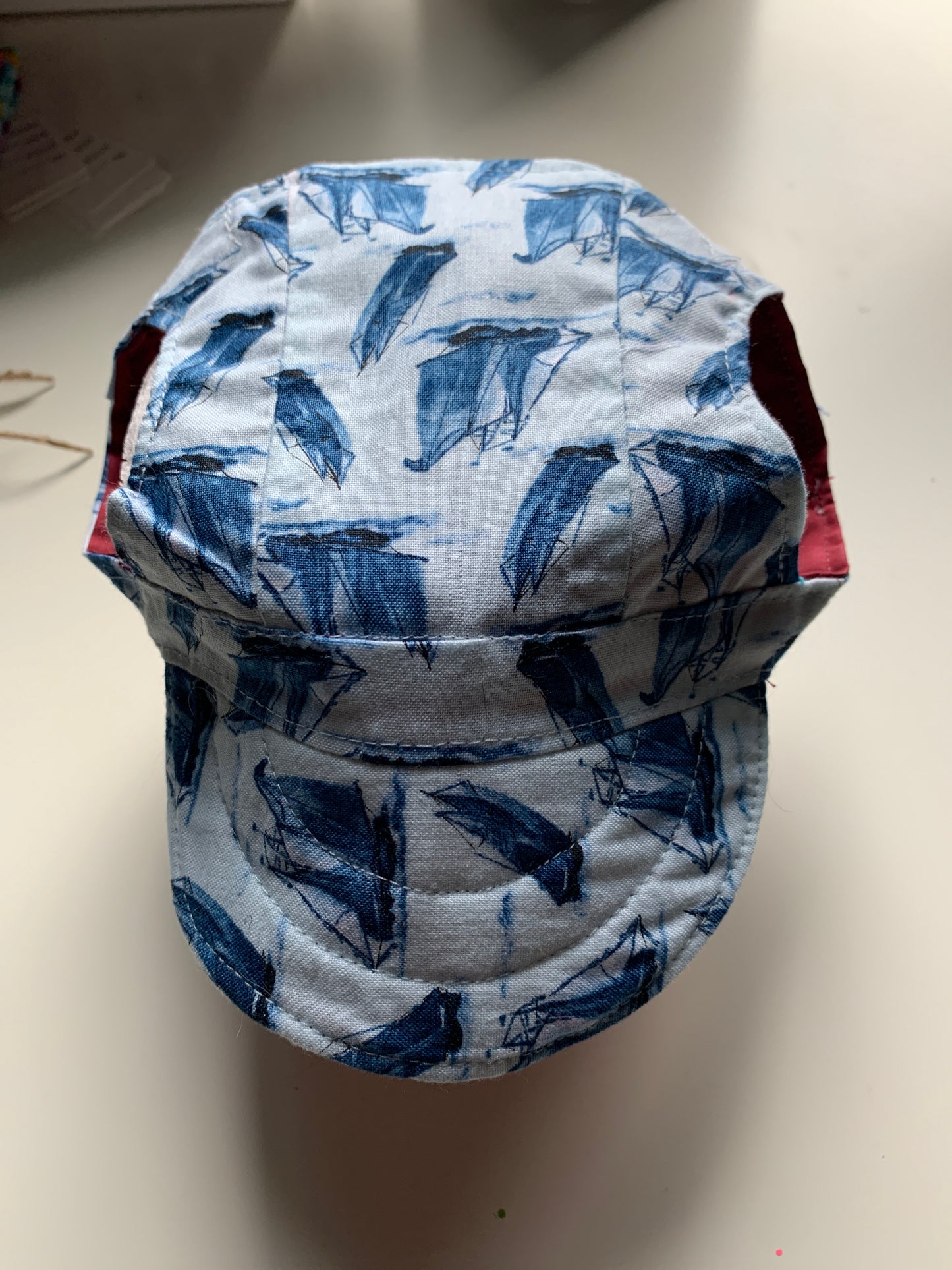 Blue ships pet hats