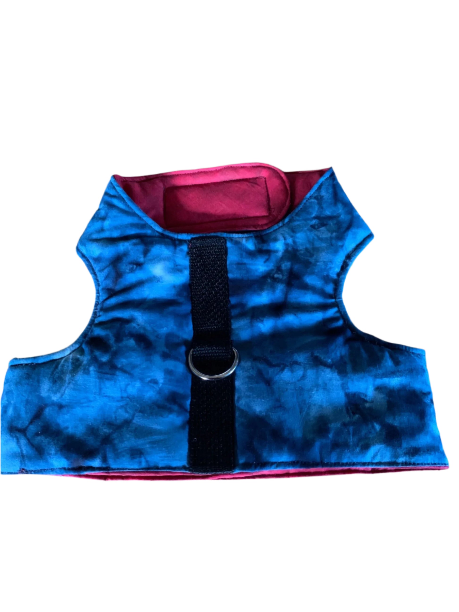 Blue Black Marble  Pet Walking Vest Harness image 0