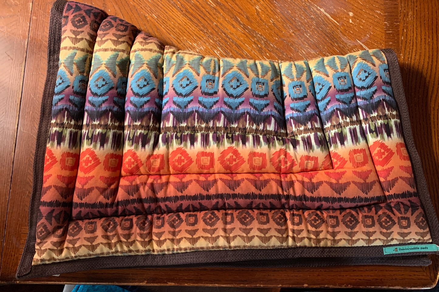 Navajo contoured pony western saddle pads