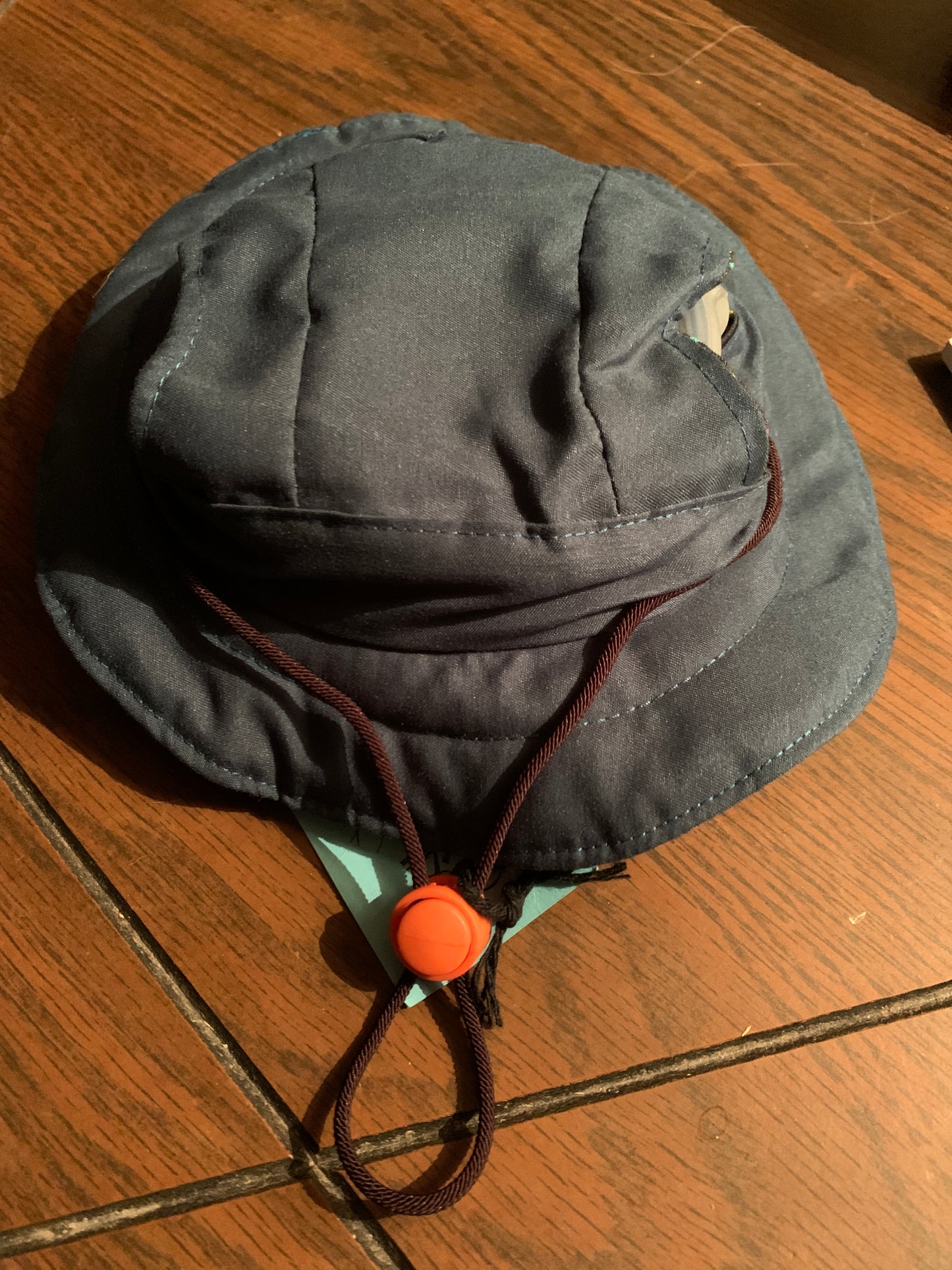 Multicoloured On Black Bucket pet hat