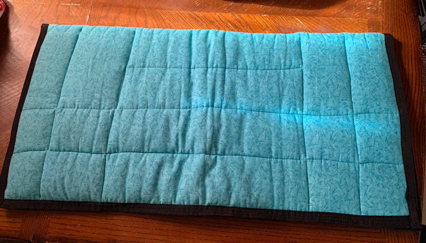 Blue lines western saddle pads