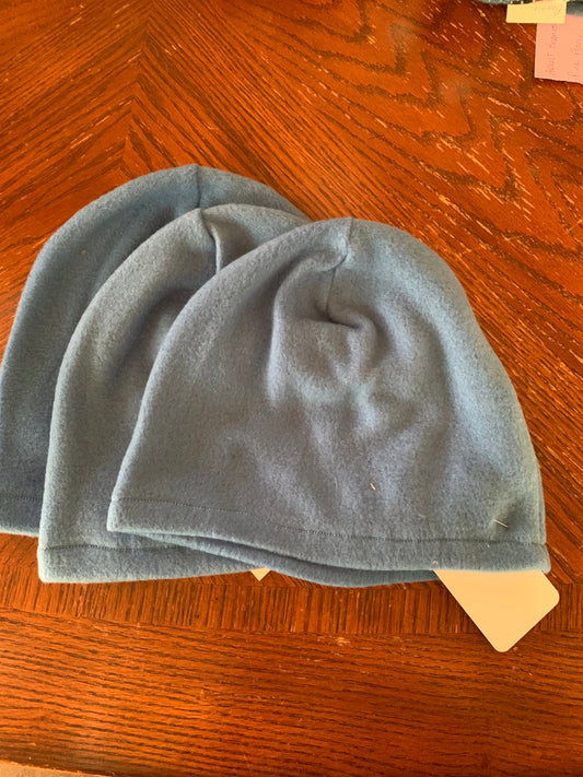 Blue Fleece Beanie Hats image 0