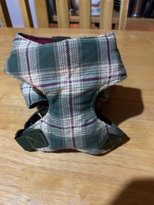 Plaid Buckle Pet Harness image 0