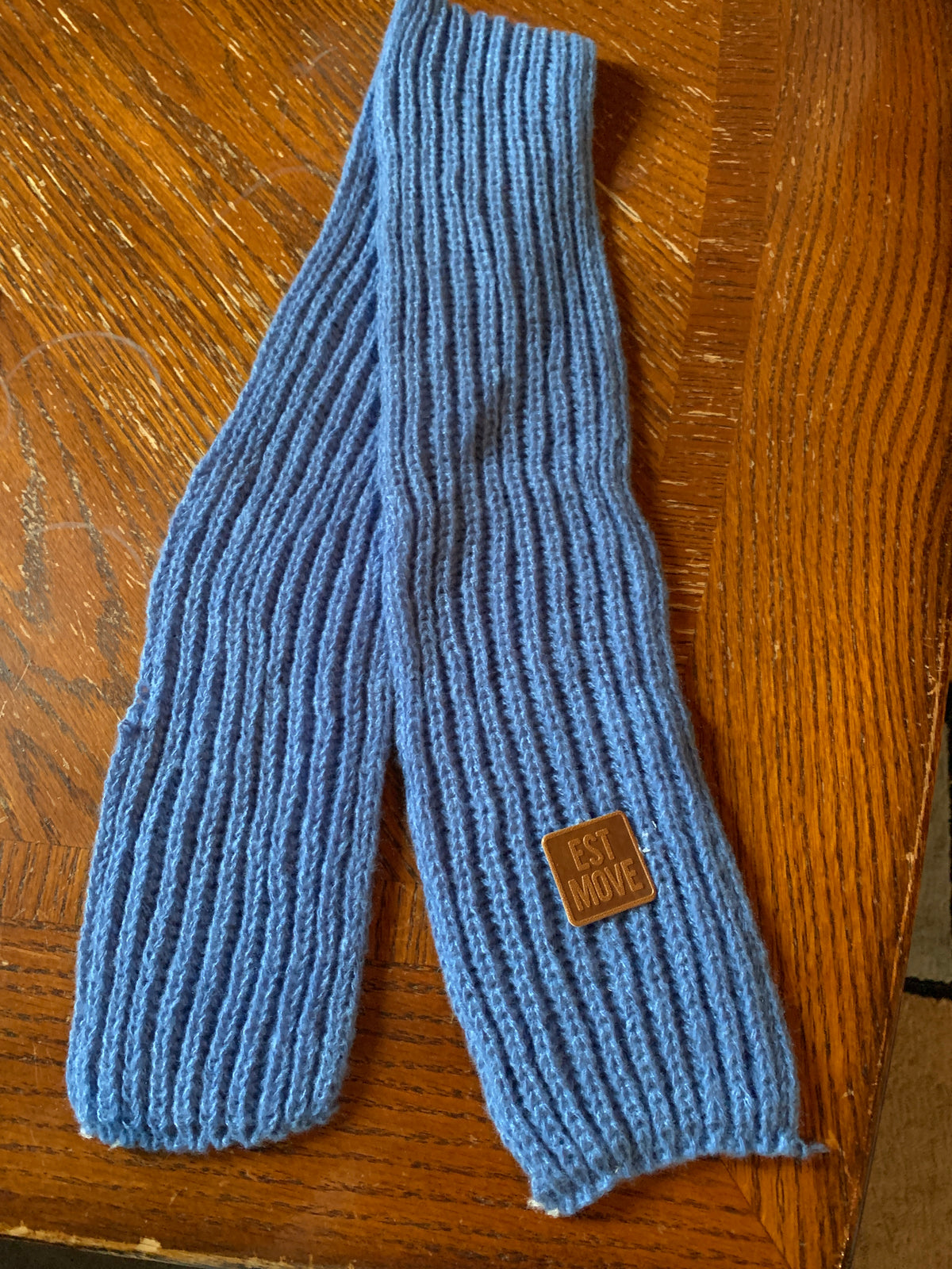 Knitted pet scarfs