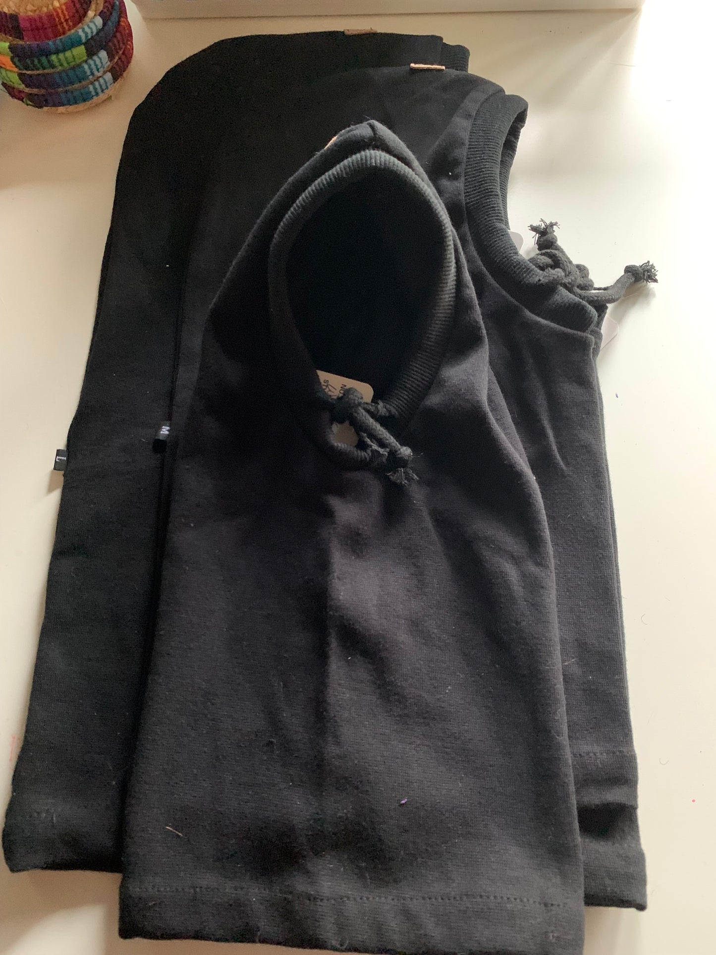 Black Hood Pet Winter Wear