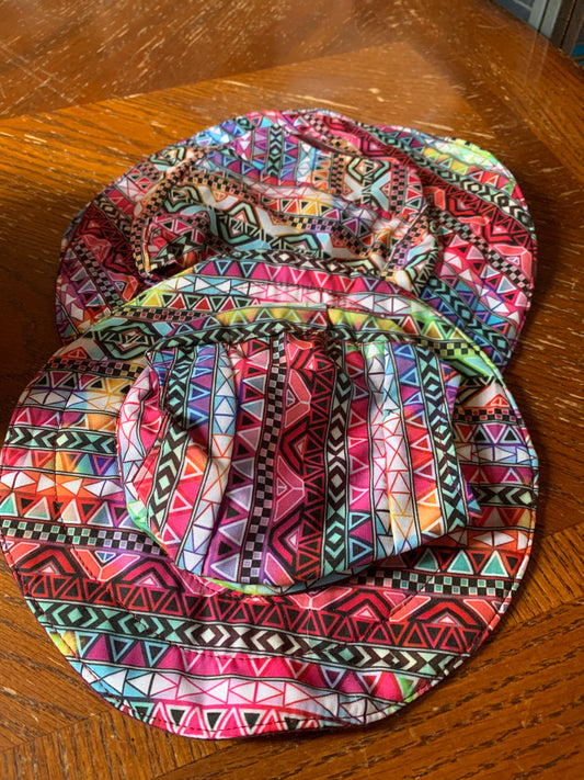 Pink abstract pet bucket hat