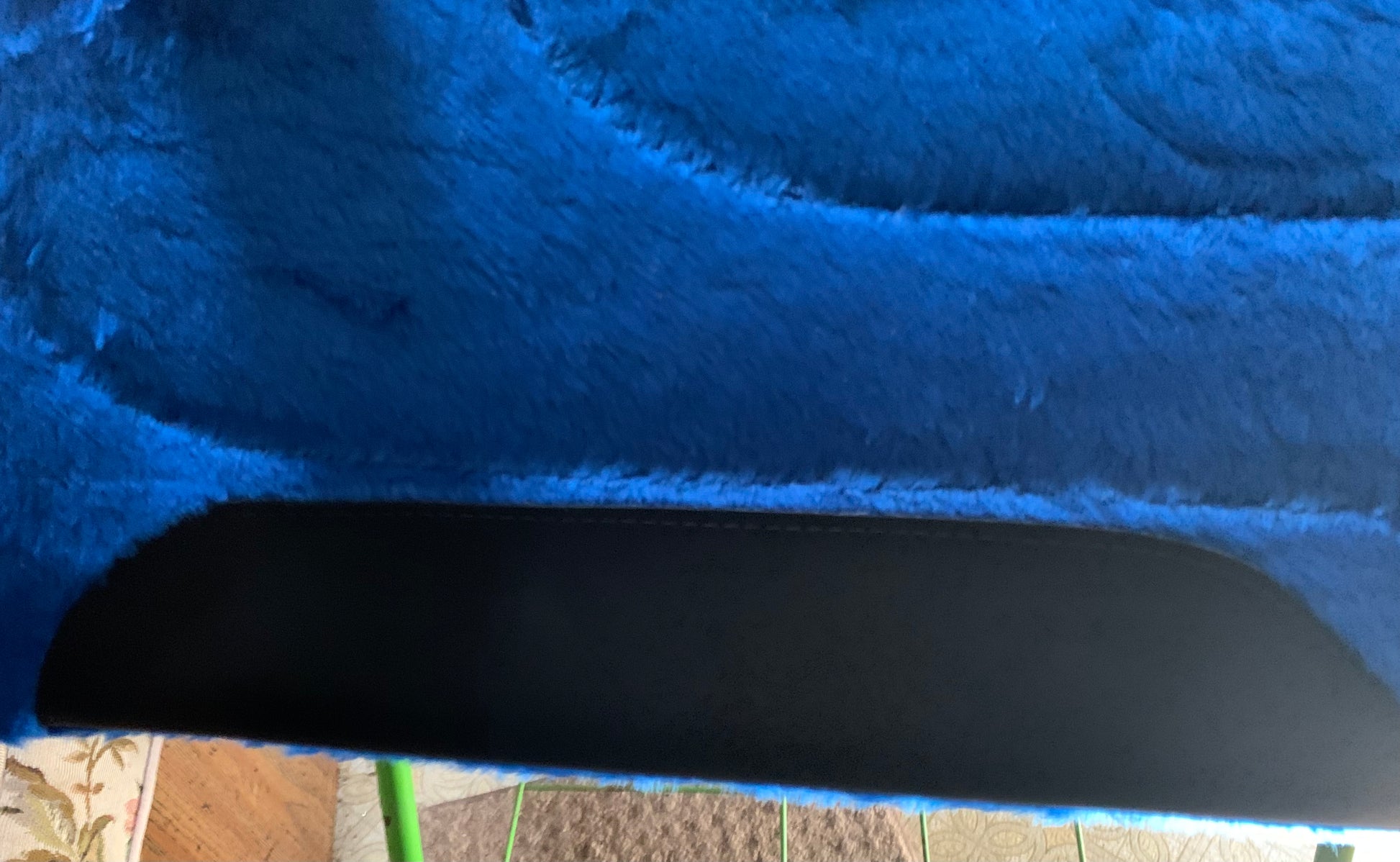 Blue Fleece Western  Horse Saddle Pad image 2