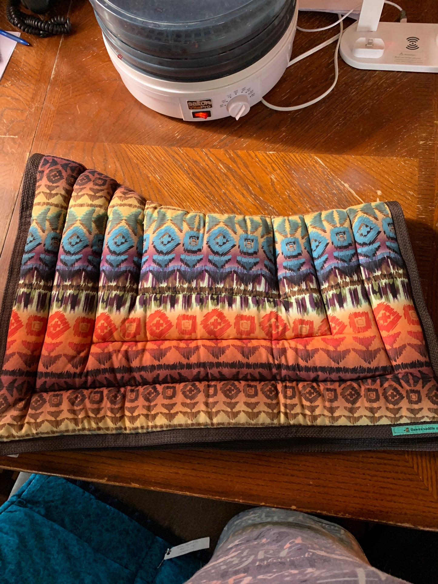 Navajo contoured pony western saddle pads