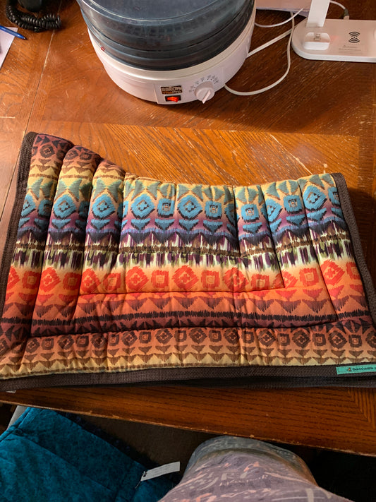 Navajo contoured pony western saddle pads