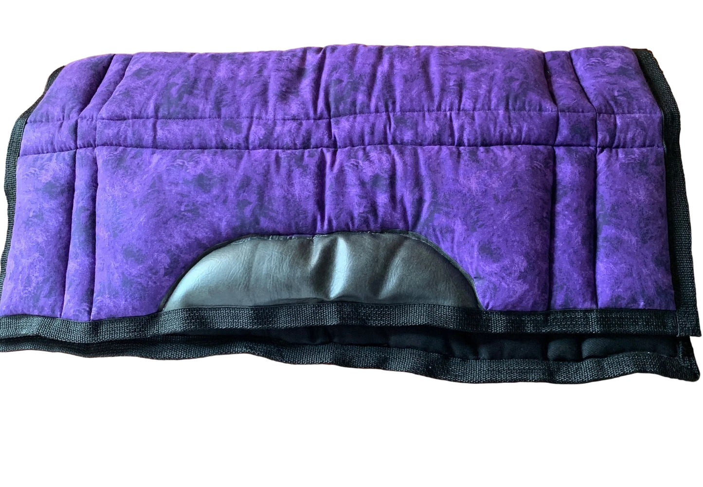 Purple pony saddle pad