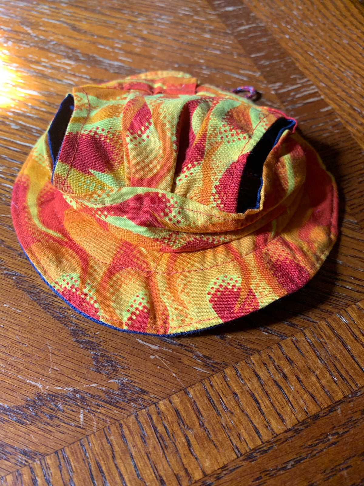 Flames pet bucket hat