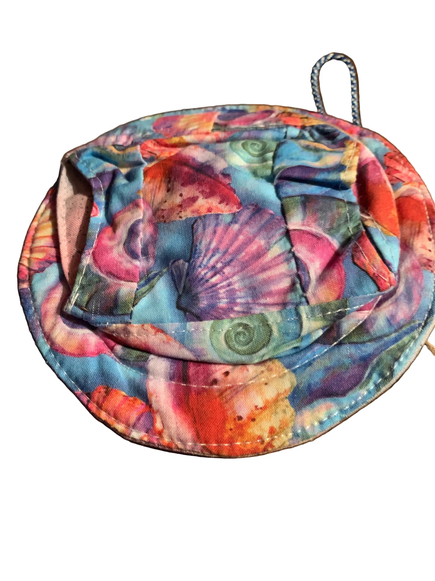 Seashells On Blue Pet Baseball /Bucket Hat