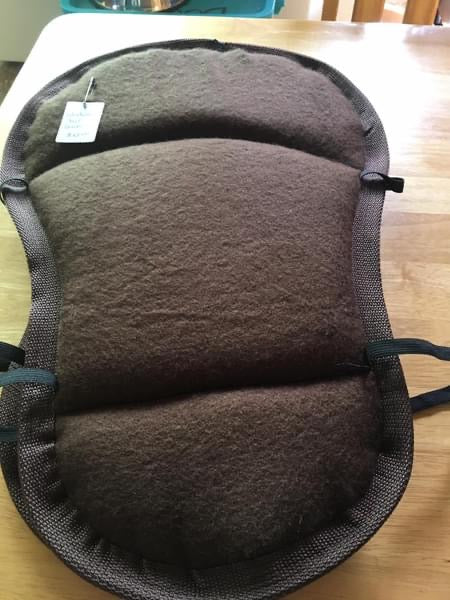 Brown  Western  Horse Seat saver image 0