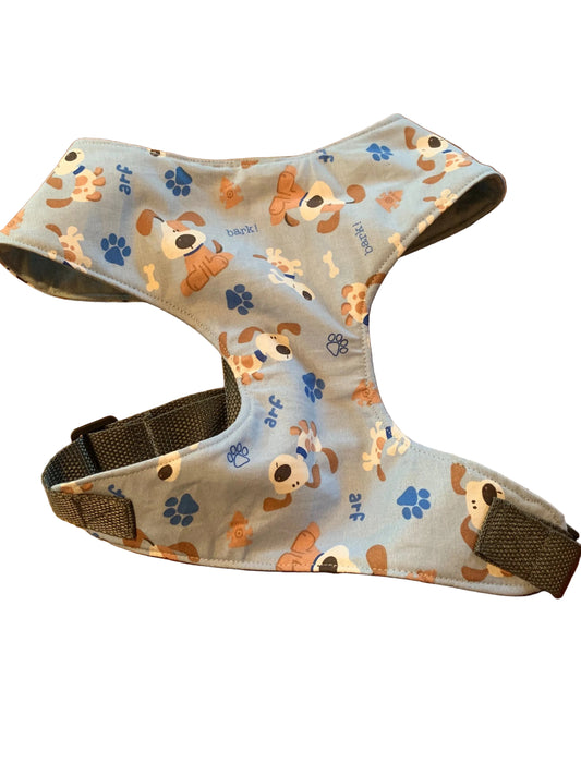 Blue  Dog Arf Buckle Pet Harness image 0