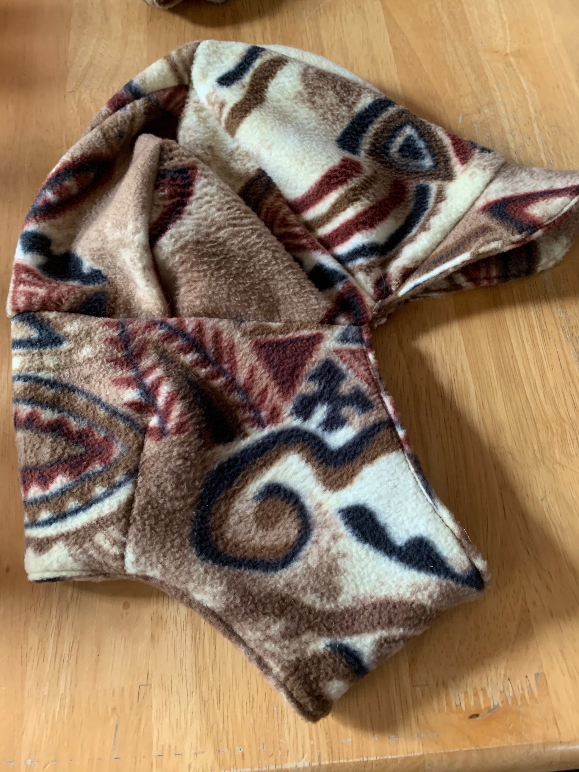 Aztec Fleece Equestrian Helmet Cover image 0